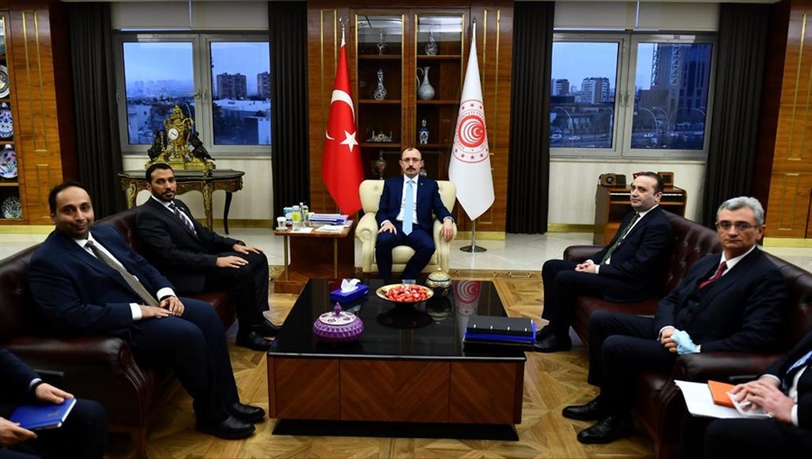 Sayın Bakanımız BAE Ankara Büyükelçisini Kabul Etti