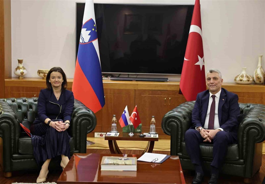 Sayın Bakanımızın Slovenya Başbakan Yardımcısı ve Dış ve Avrupa İşleri Bakanı Tanja FAJON İle İkili Görüşmesi 
